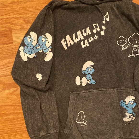 Smurf Hoodie 🩵💙🖤 - Picture 4 of 7